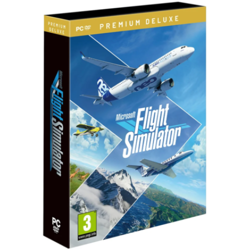  Microsoft Flight Simulator 2020 Premium Deluxe PC Physical Edition 